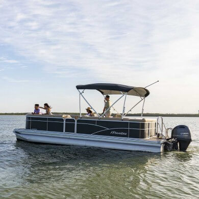 Guests enjoy a private outing on a boat rental from our Fort Myers Marina