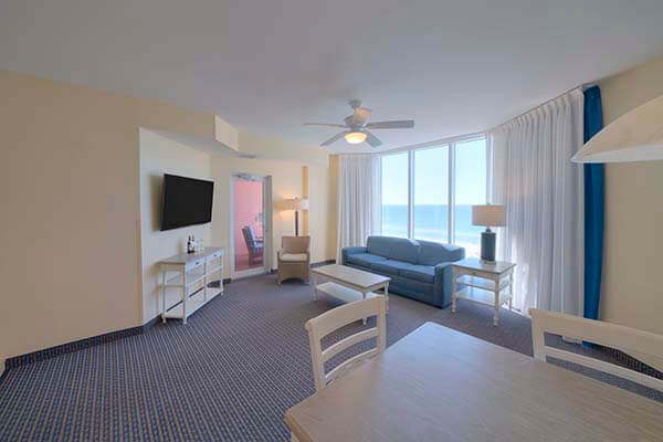 spacious living area in White Sands Villa in Fort Myers