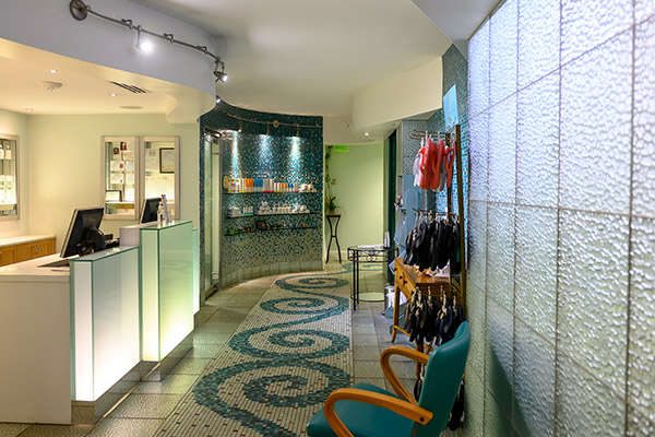 Spa lobby area
